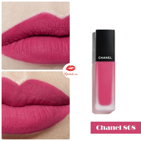 chanel rouge allure ink fusion 808|Chanel Vibrant Pink (808) Rouge Allure Ink Fusion Review, .